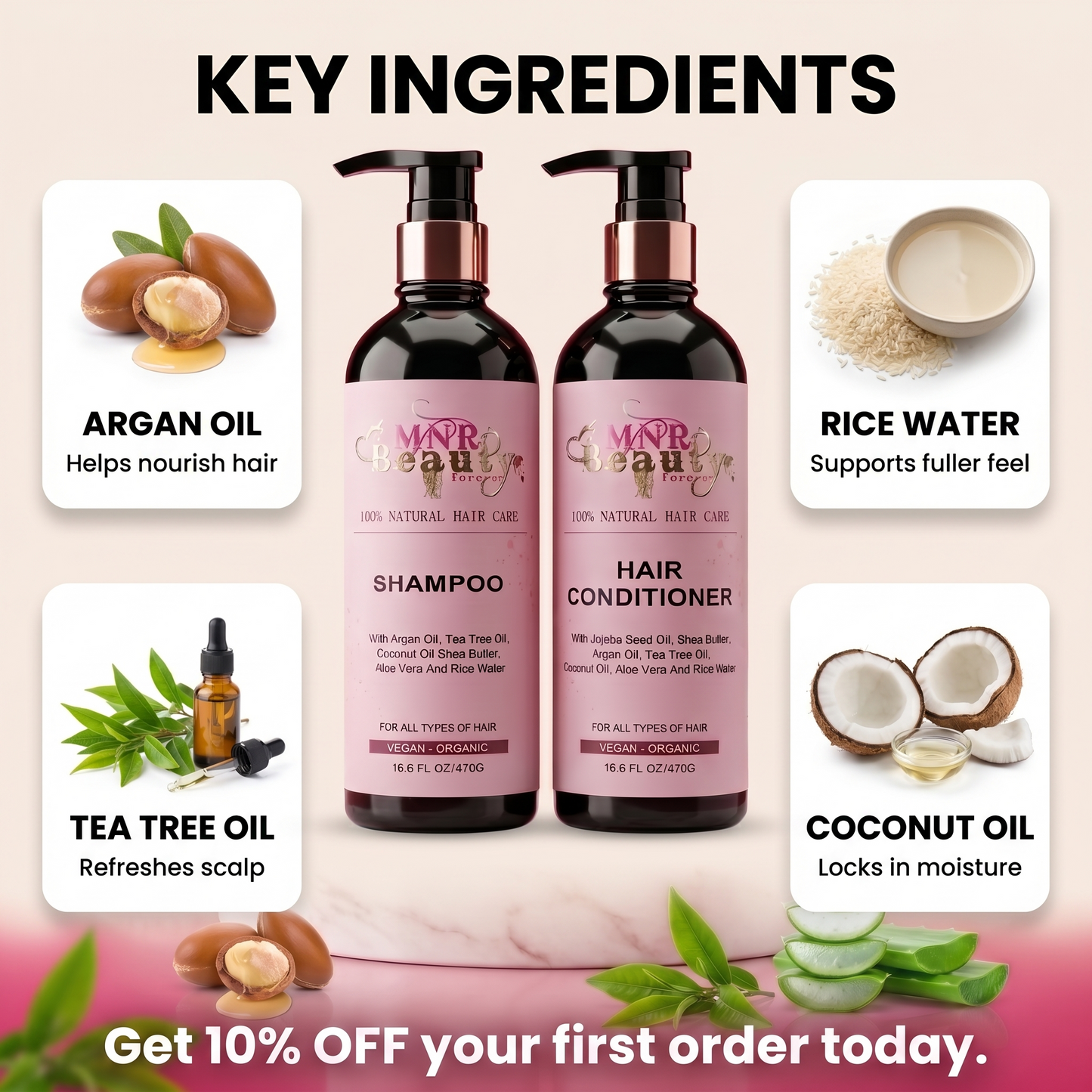 MNR Shampoo & Conditioner Set